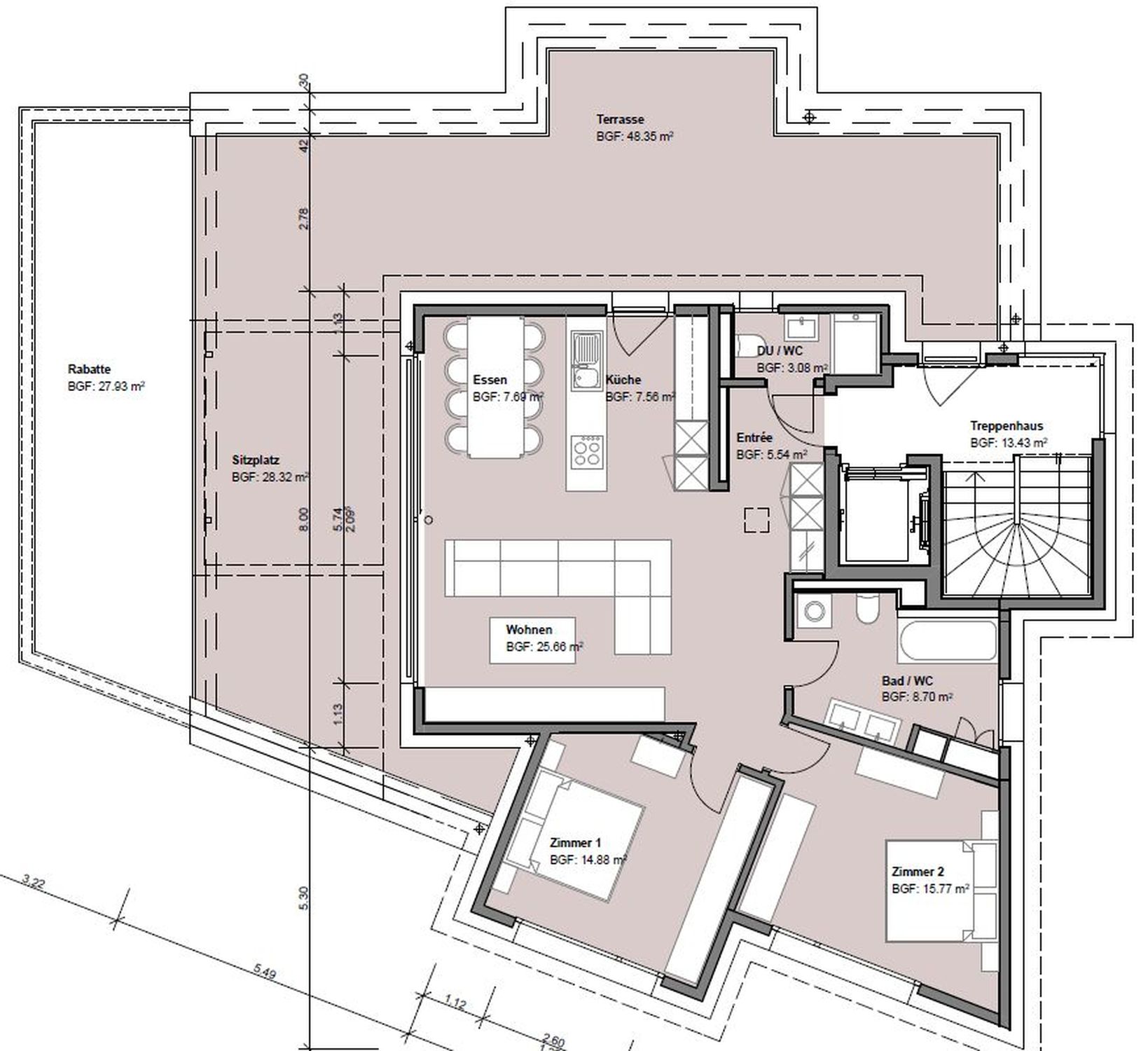 Mehrfamilienhaus in Sins - Planung & Ausführung